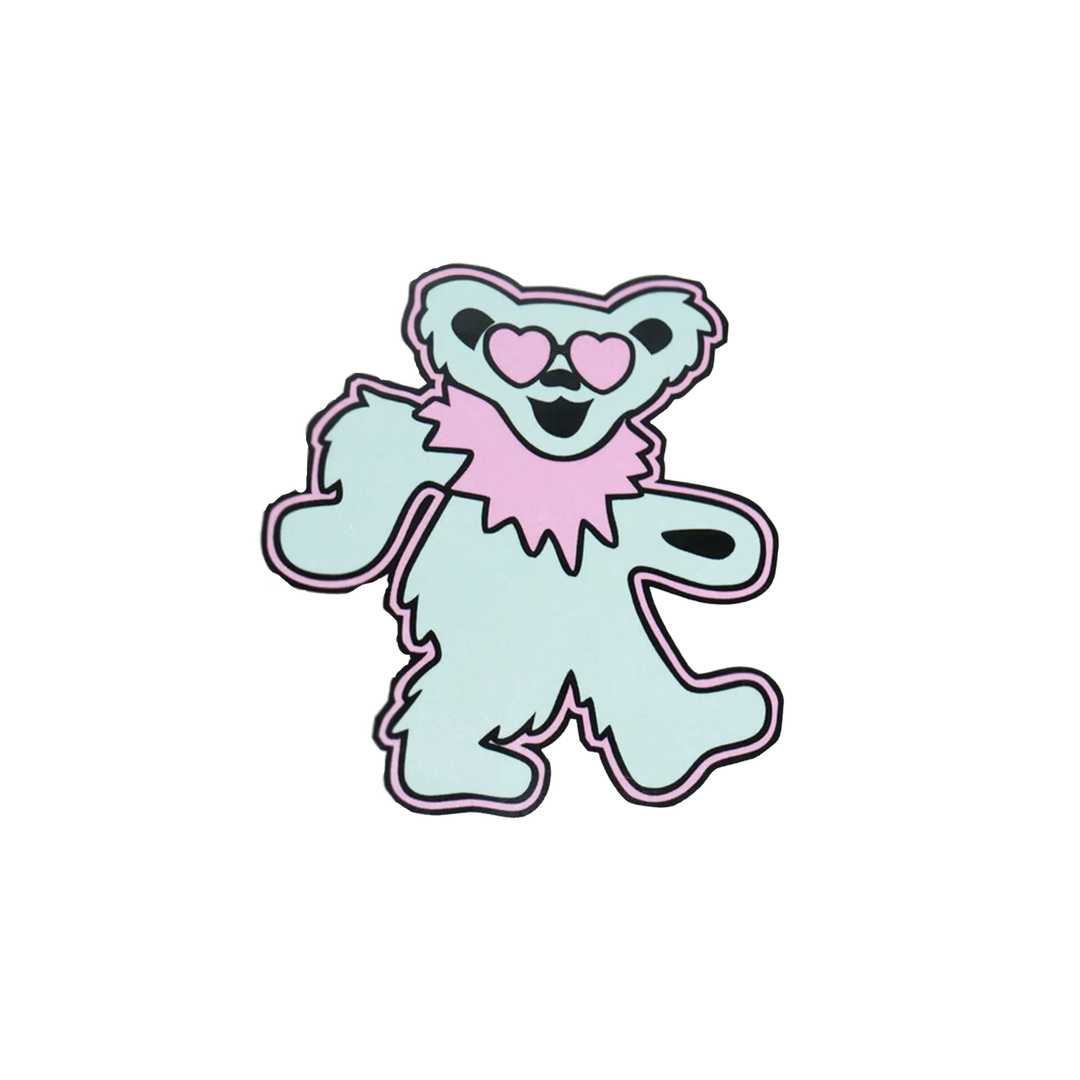 Trixy Starr X Grateful Dead Blue Dancing Bear Sticker