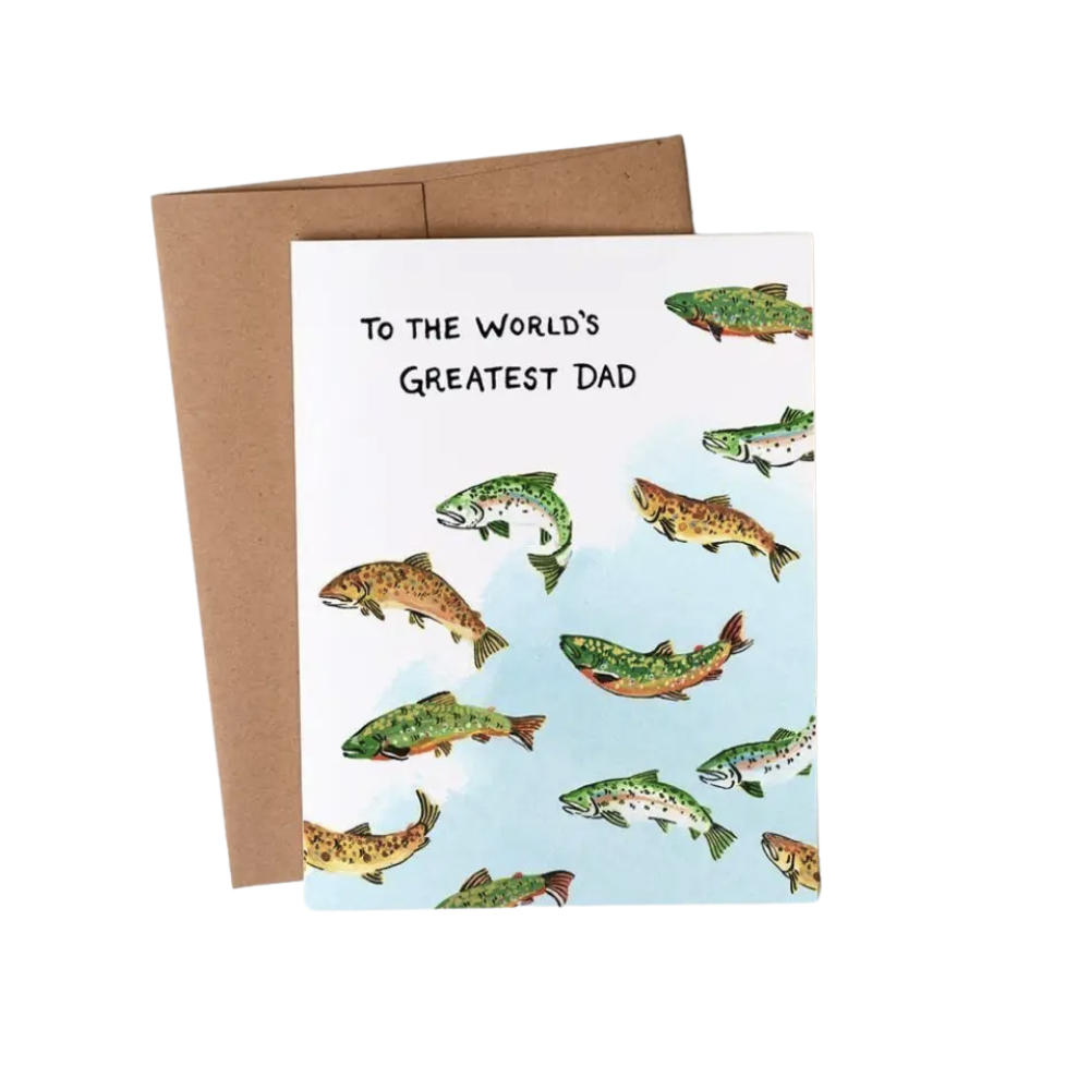 World's Greatest Dad Greeting Card