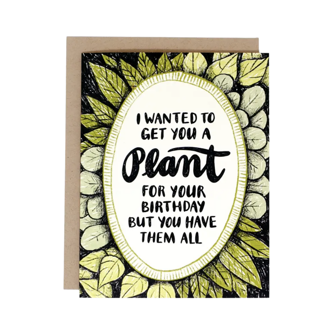 Birthday Plant Card
