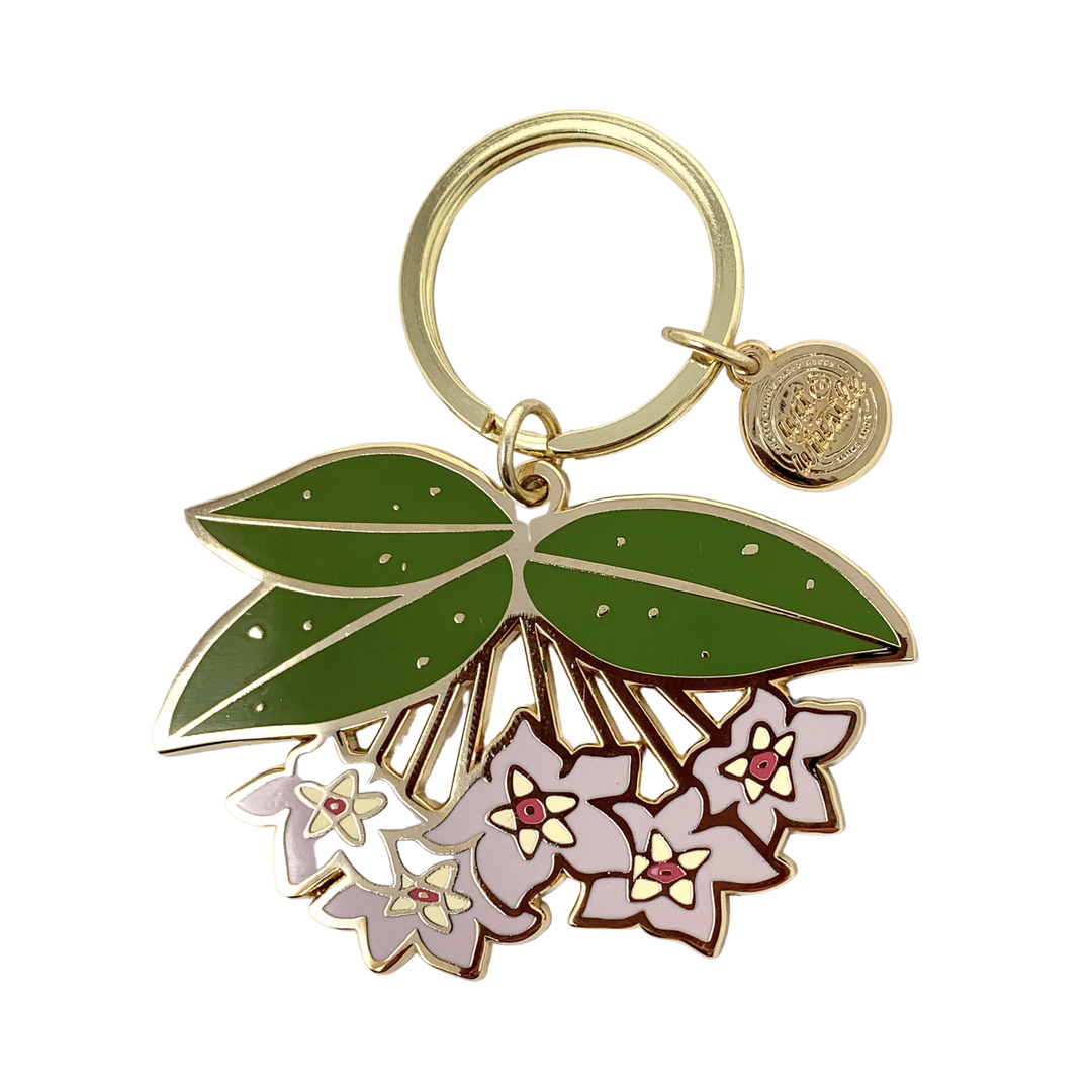Hoya Carnosa Keychain