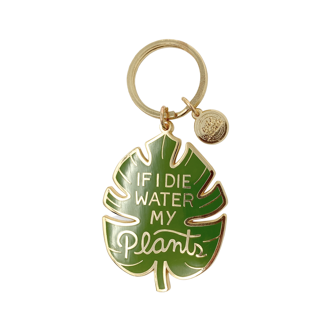 Water My Plants Keychain