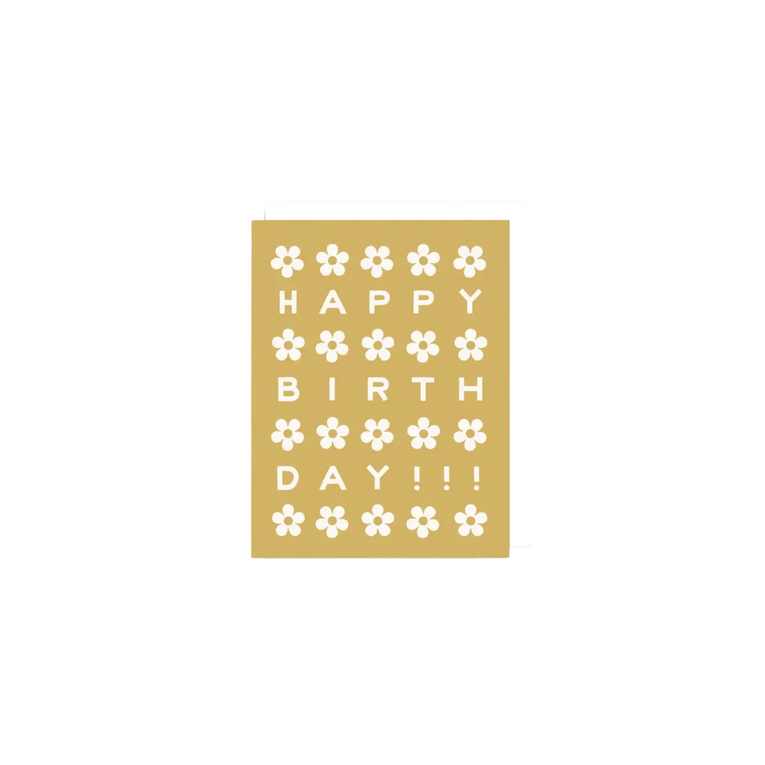 Birthday Daisies Card
