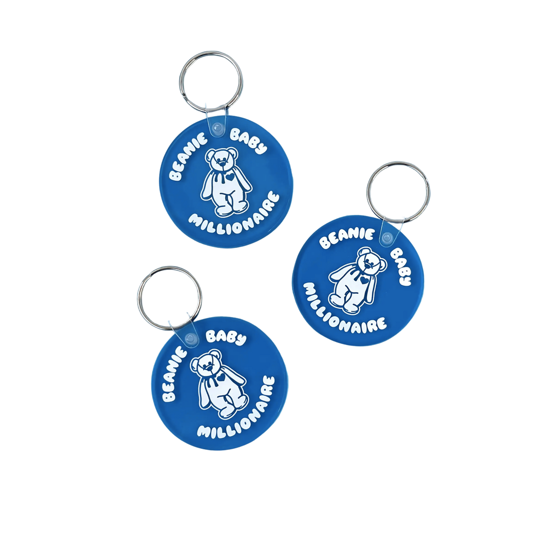 Beanie Baby Millionaire Keychain