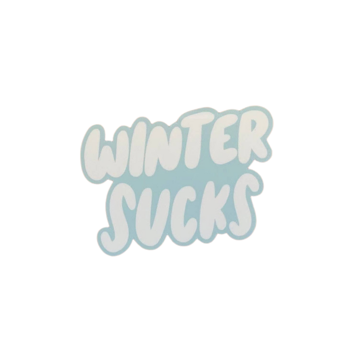 Winter Sucks Sticker