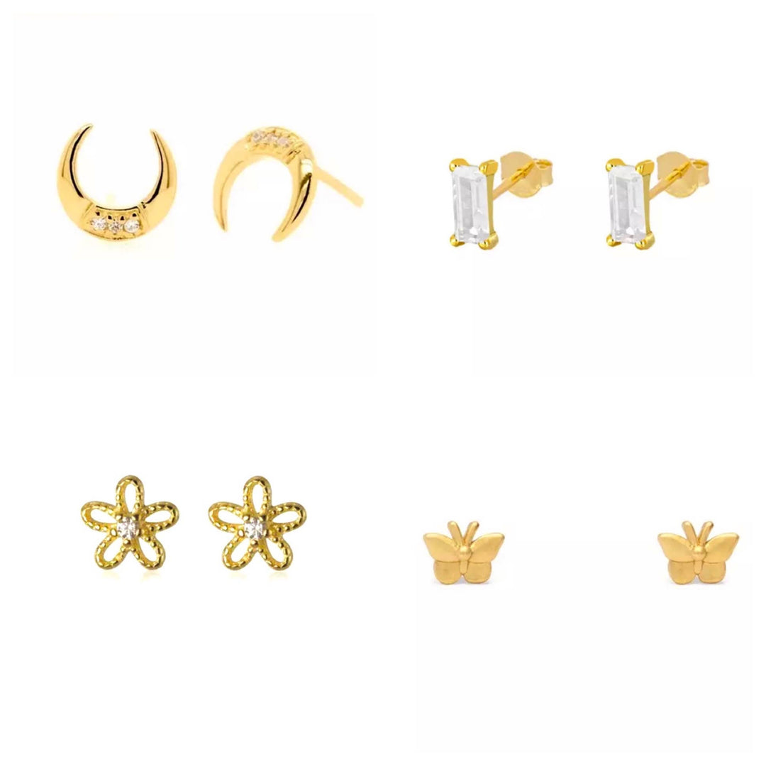 Decker Mirco Stud Earrings