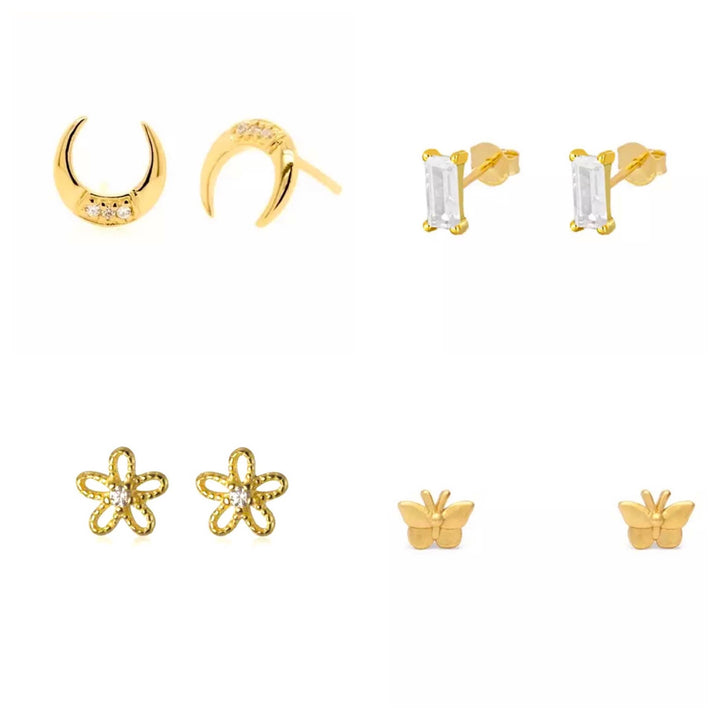 Decker Mirco Stud Earrings