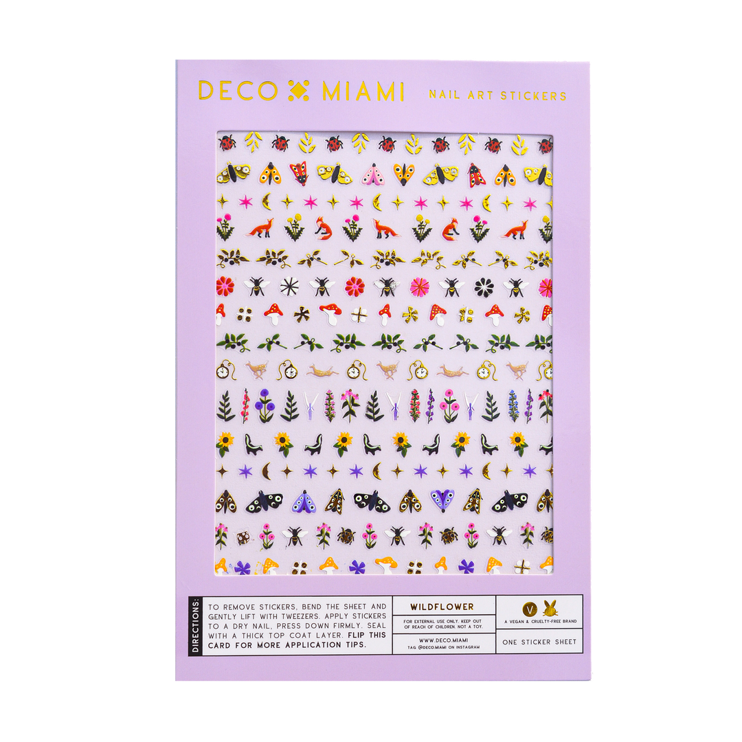 Nail Art Stickers - Wildflower