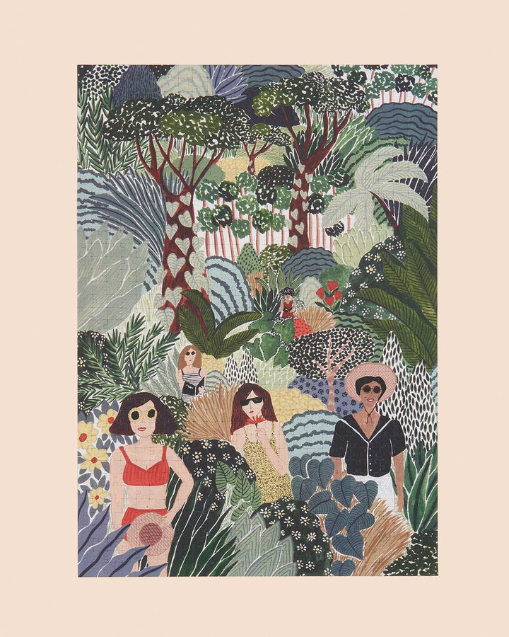 Jungle Hike by Sara Boccaccini Meadows Jigsaw Puzzle