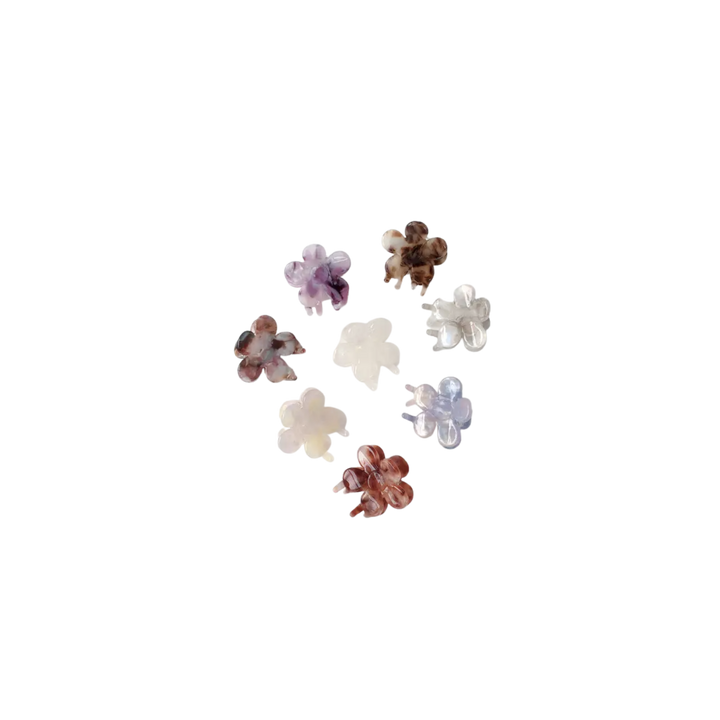 Blossom Claw Clip | Mini Flower Hair Clip (1.3 inch)