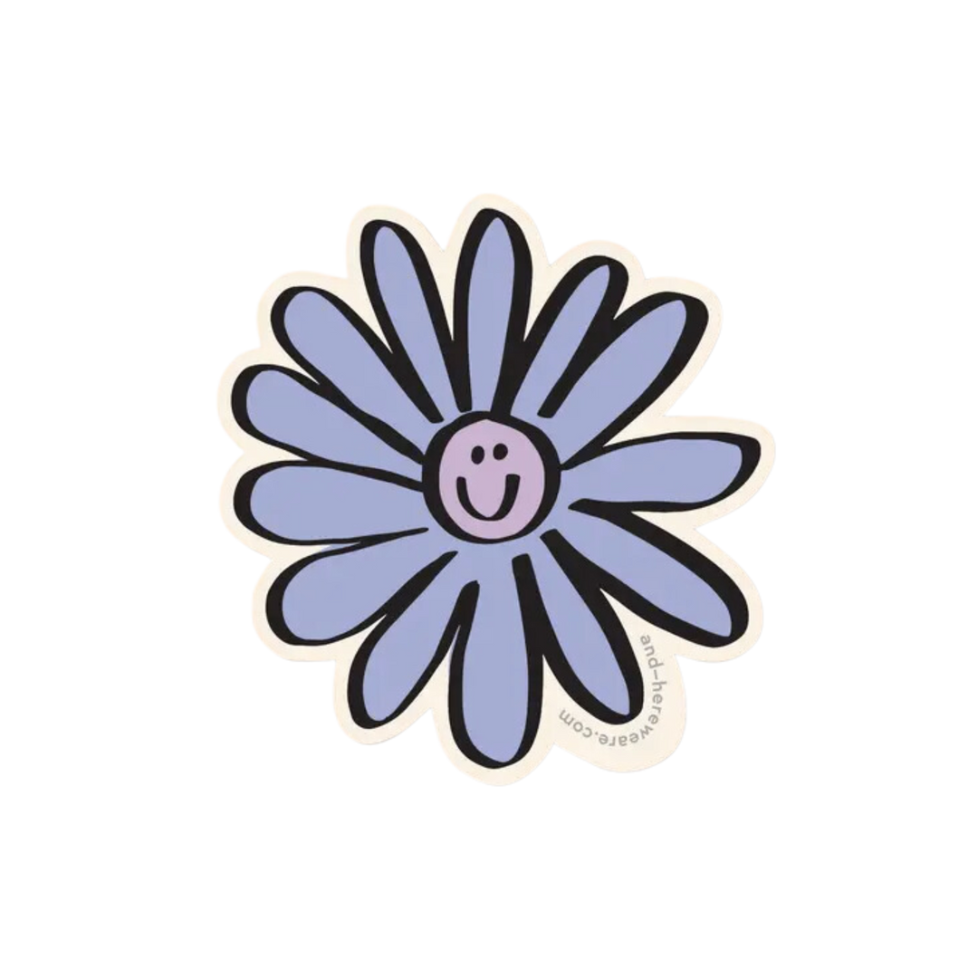 Happy Aster- Vinyl Plant Sticker