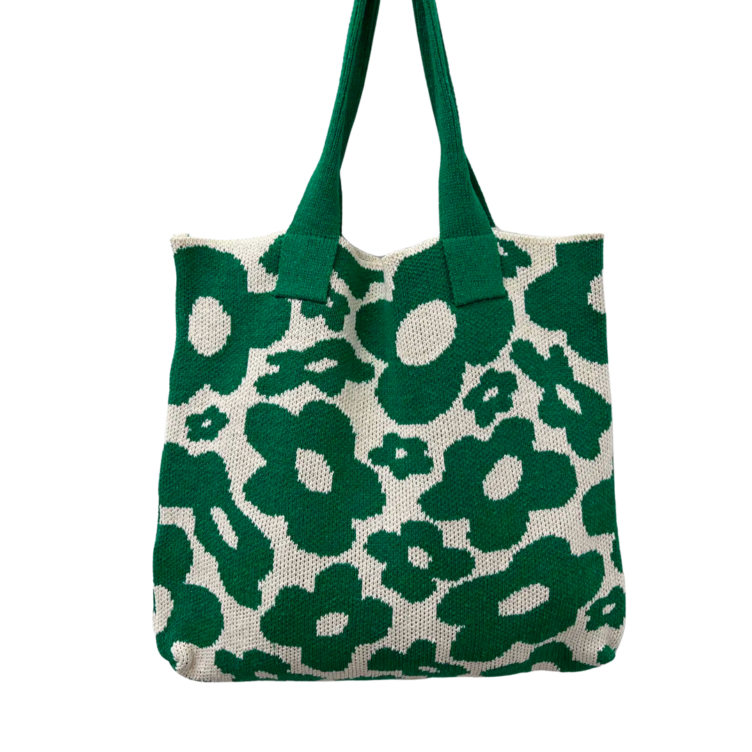 Flower Printed Handbag