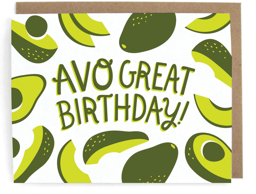 Avo Great Birthday Card