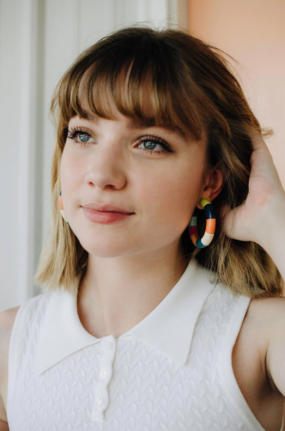 Hand Painted Hoops