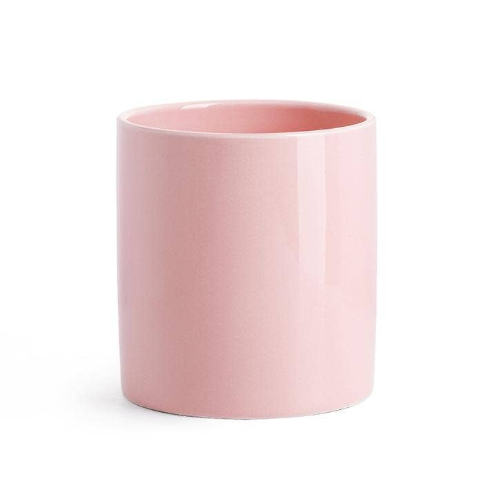 Flower Pink Ceramic Pot