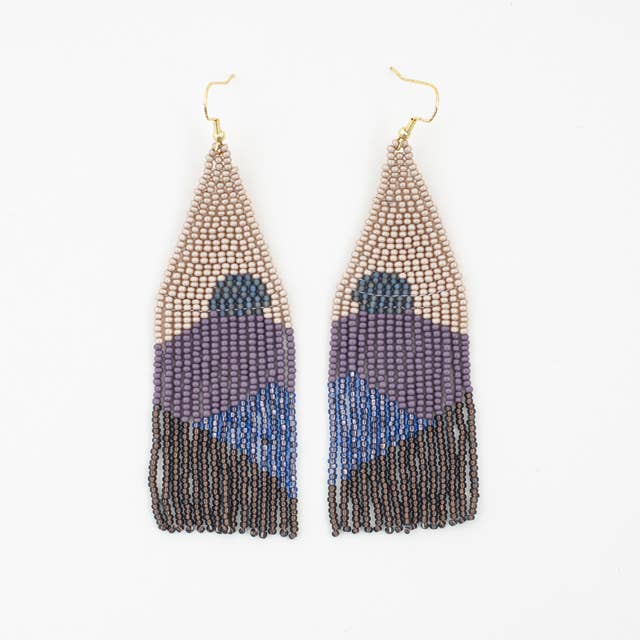 Vista Beaded Fringe Earring