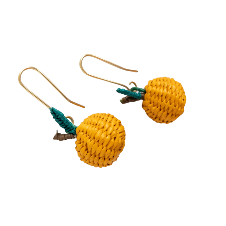 Iraca Hand-Woven Mini Fruticas Earrings
