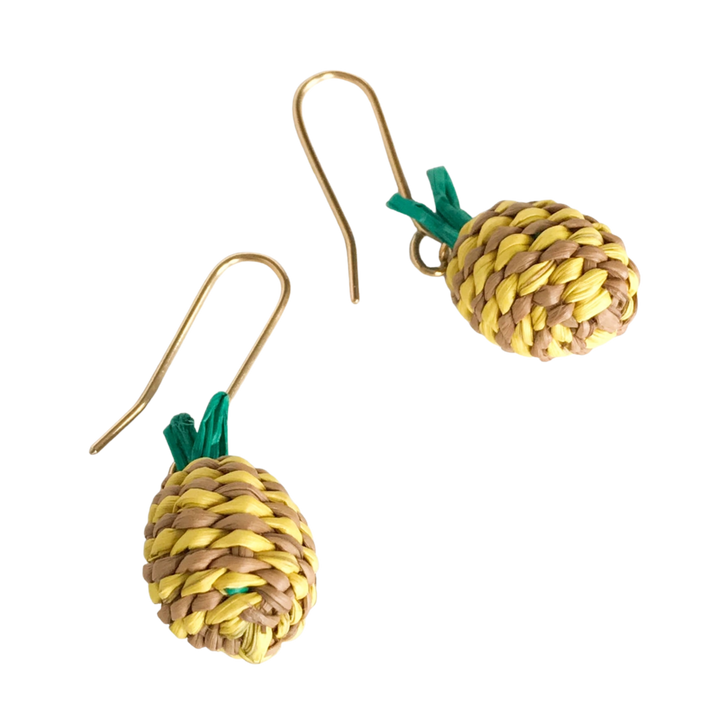 Iraca Hand-Woven Mini Fruticas Earrings