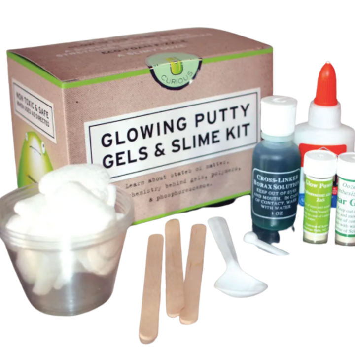 Glowing Putty Gels & Slime Kit