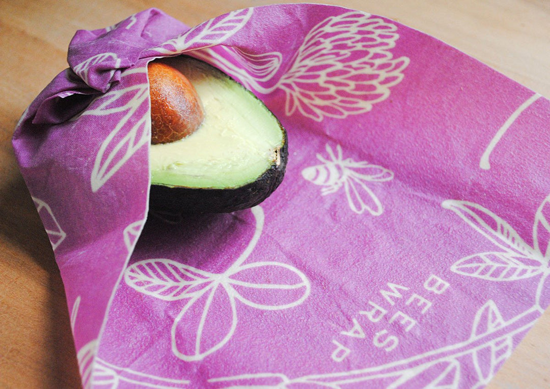 Set of 3 Assorted Wraps, in Clover Print Bee's Wrap