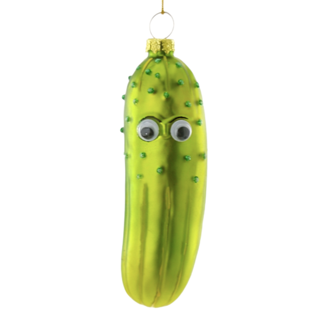Googly Eye Pickle Ornament