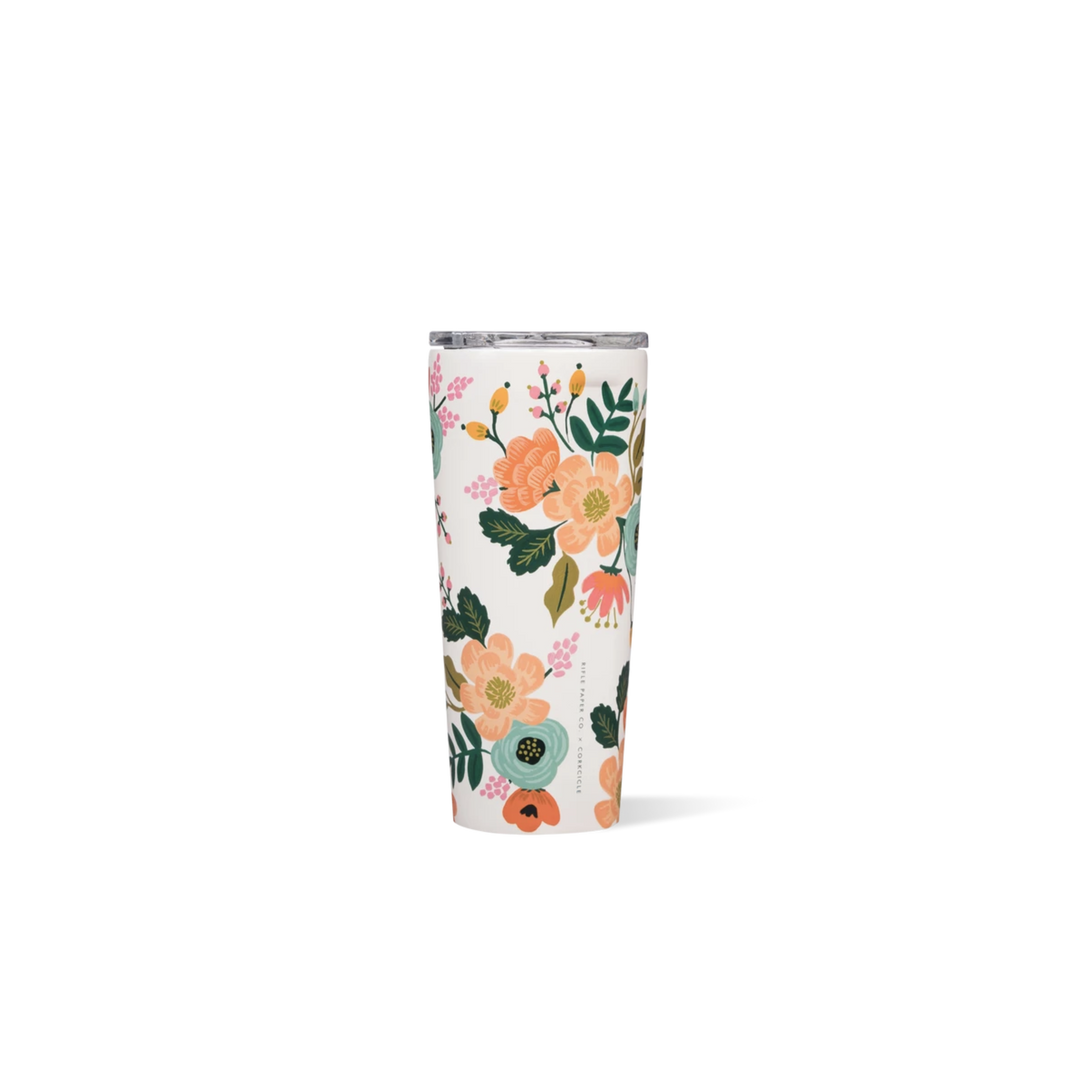 24oz Rifle Paper Co x Corkcicle Floral Tumbler