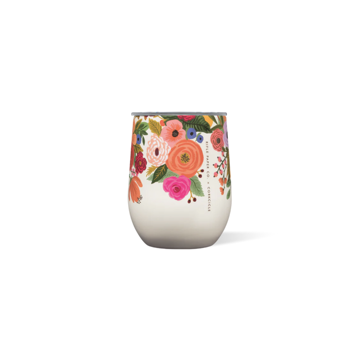 12oz Corkcicle x Rifle Paper Co Lively Floral Stemless Tumbler