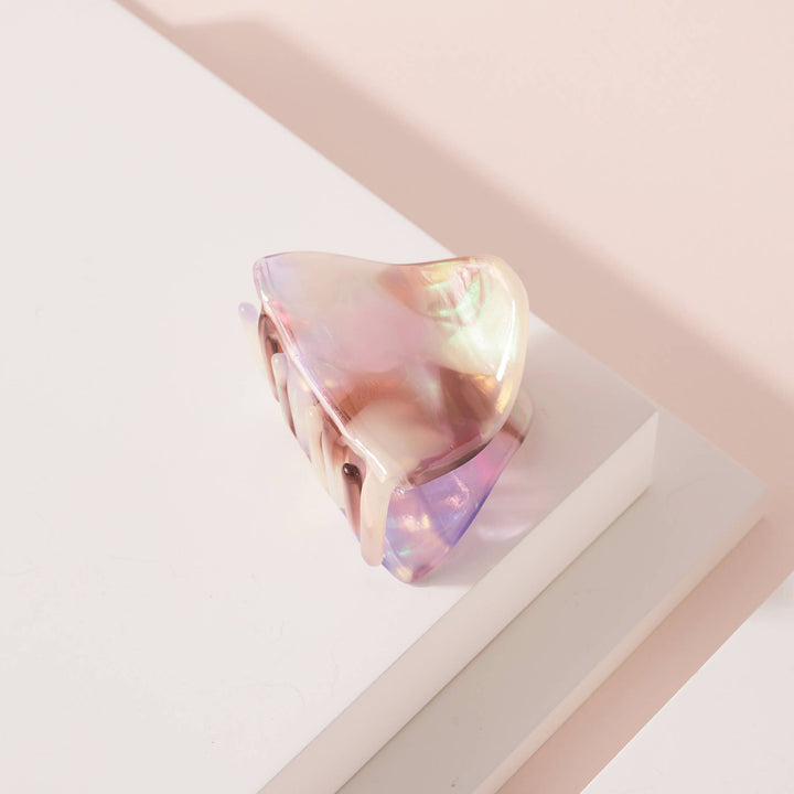 Geo Shaped Sea Shell Hair Claw