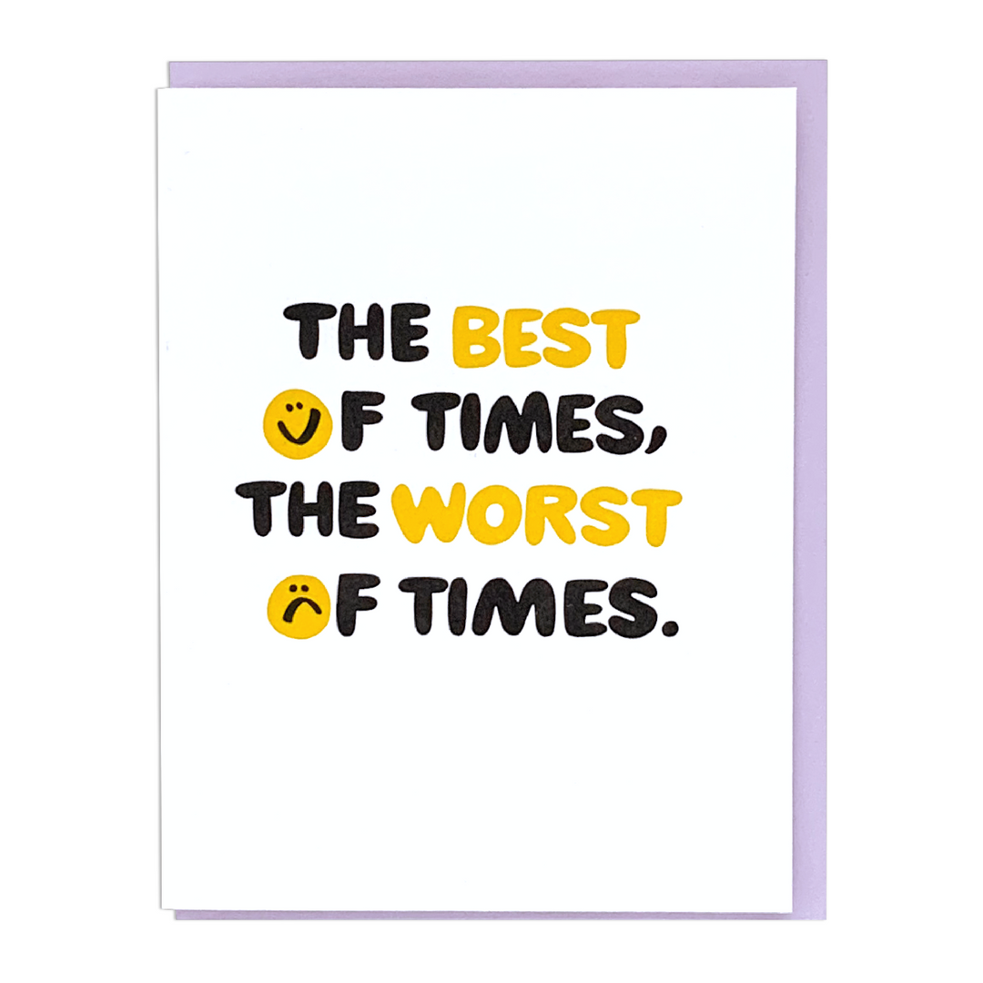 Best/Worst Greeting Card