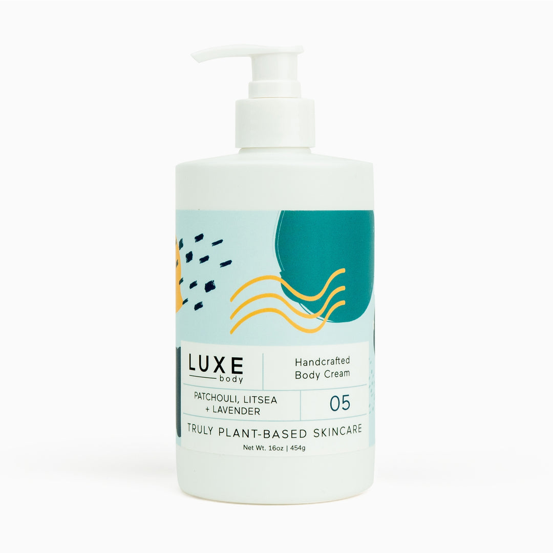 Luxe Patchouli, Litsea, + Lavender Shea Butter Body Lotion