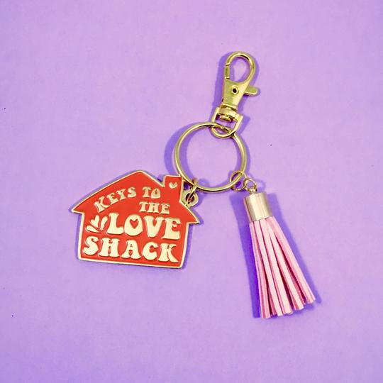Love Shack Soft Enamel Keychain