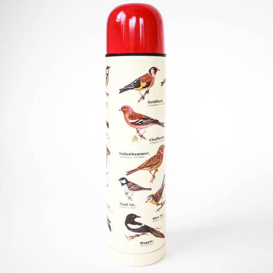 Garden Birds Thermos Flask