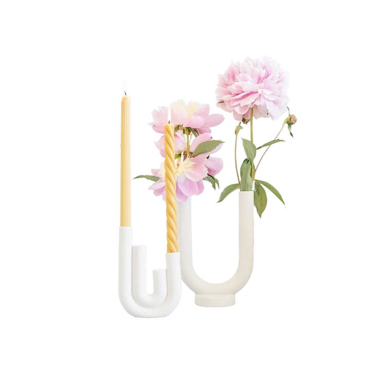Ceramic Candlestick Holder