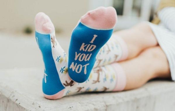 Goat - I Kid You Not Crew Socks