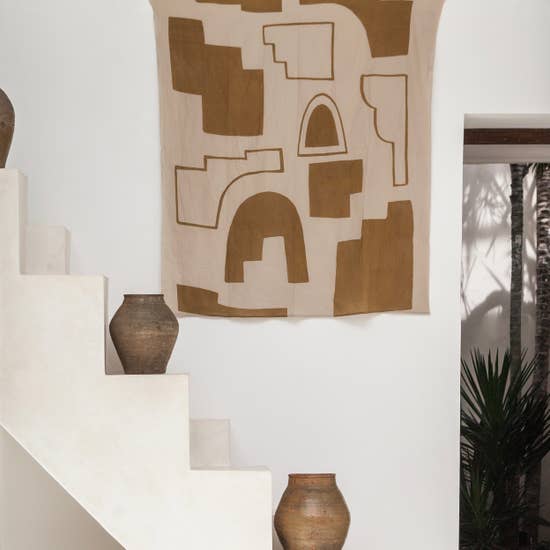 Pathways Cotton Tapestry