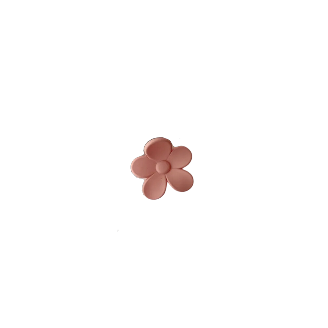 Small Flower Power Floral Hair Clip