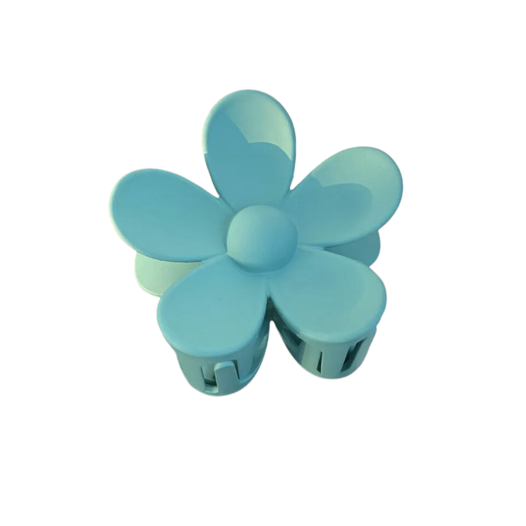 Large Flower Power Floral Hair Clip