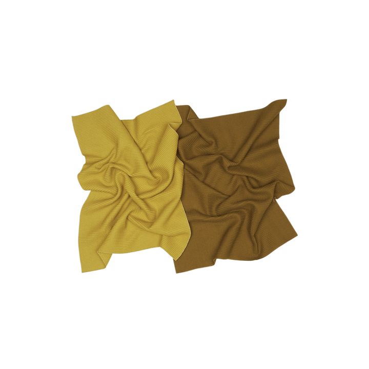 Essential Waffle Dish Towels Set of 2