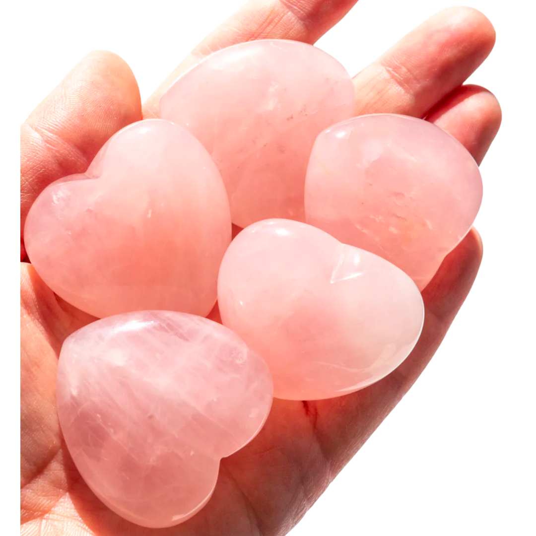 Rose Quartz Heart