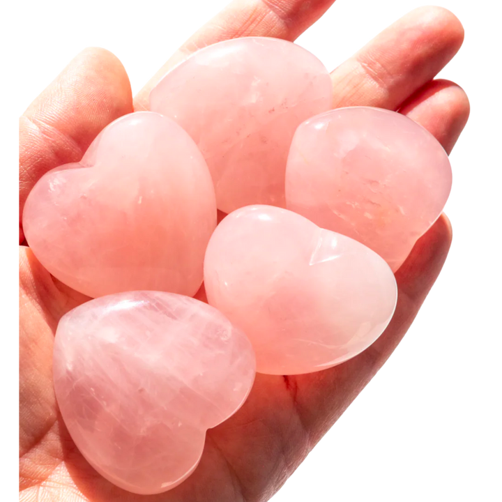 Rose Quartz Heart