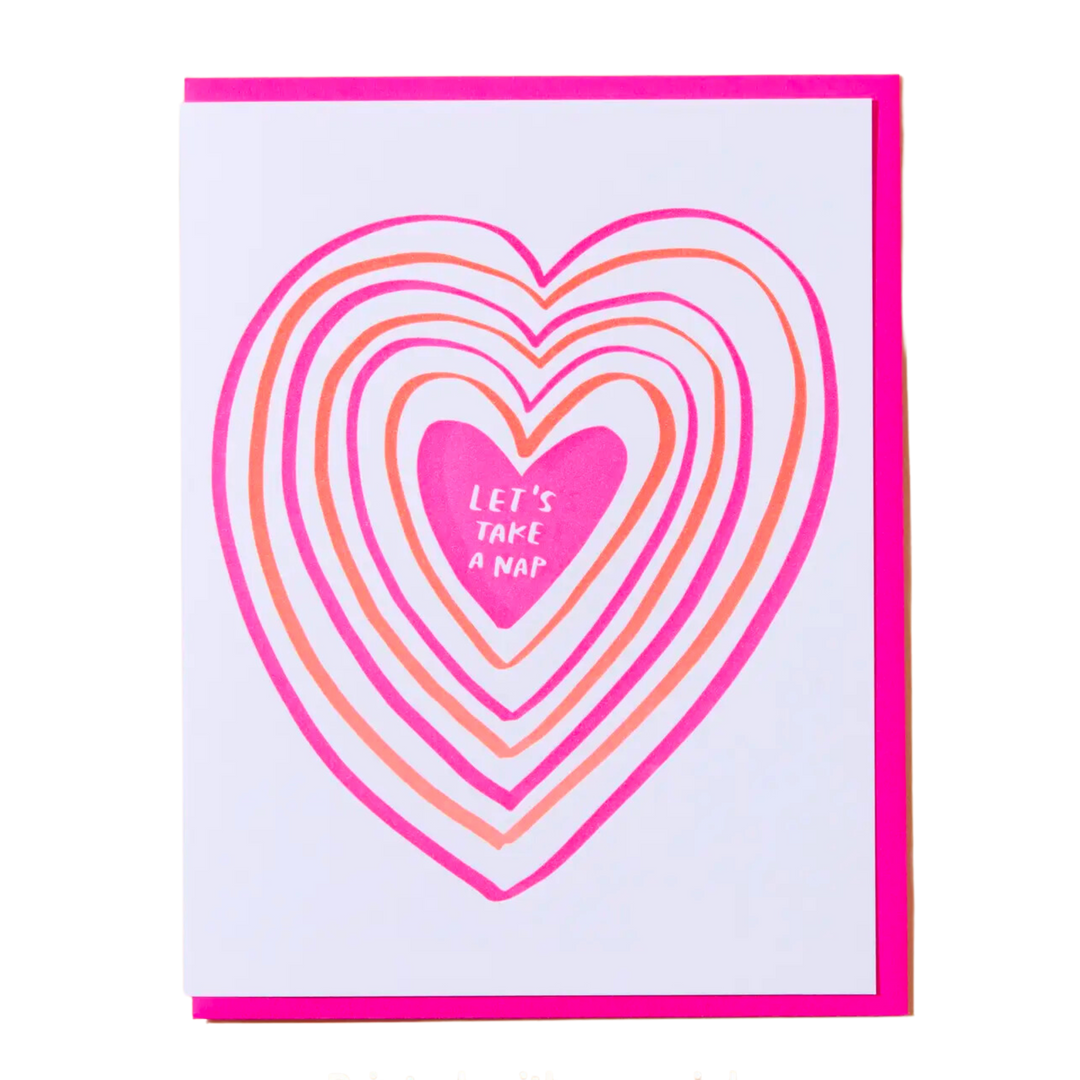 Let's Take a Nap Card