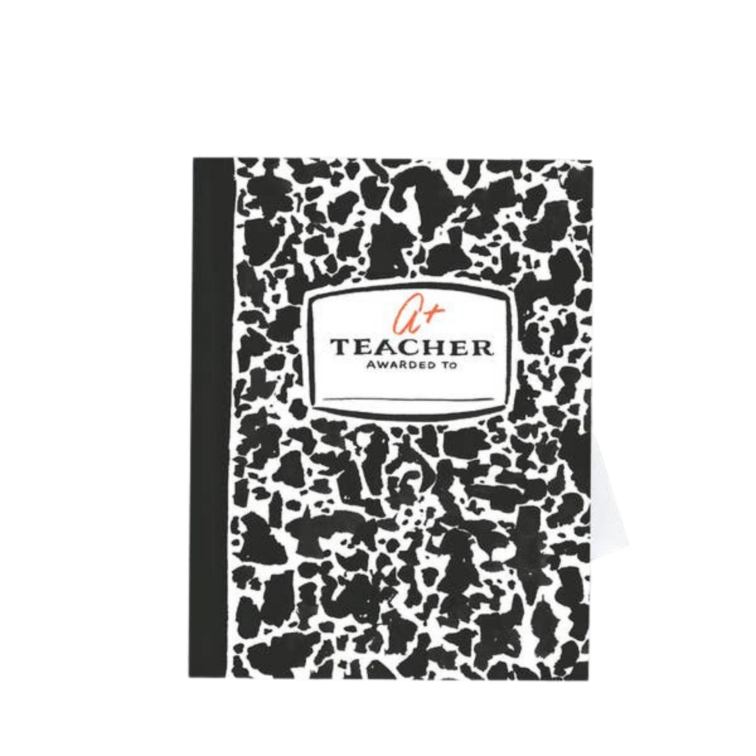 Composition Book Card