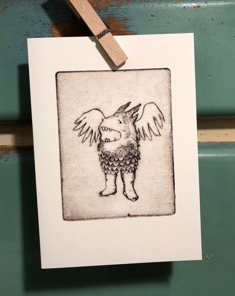 Bloomers Greeting Card