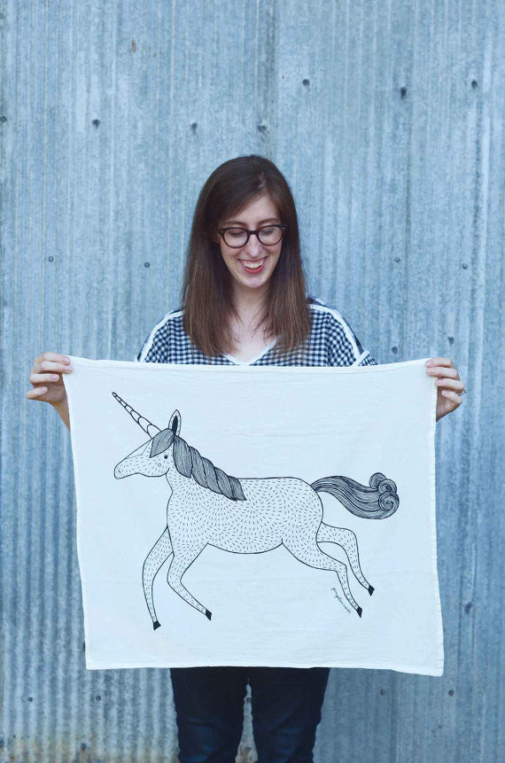 Unicorn Tea Towel