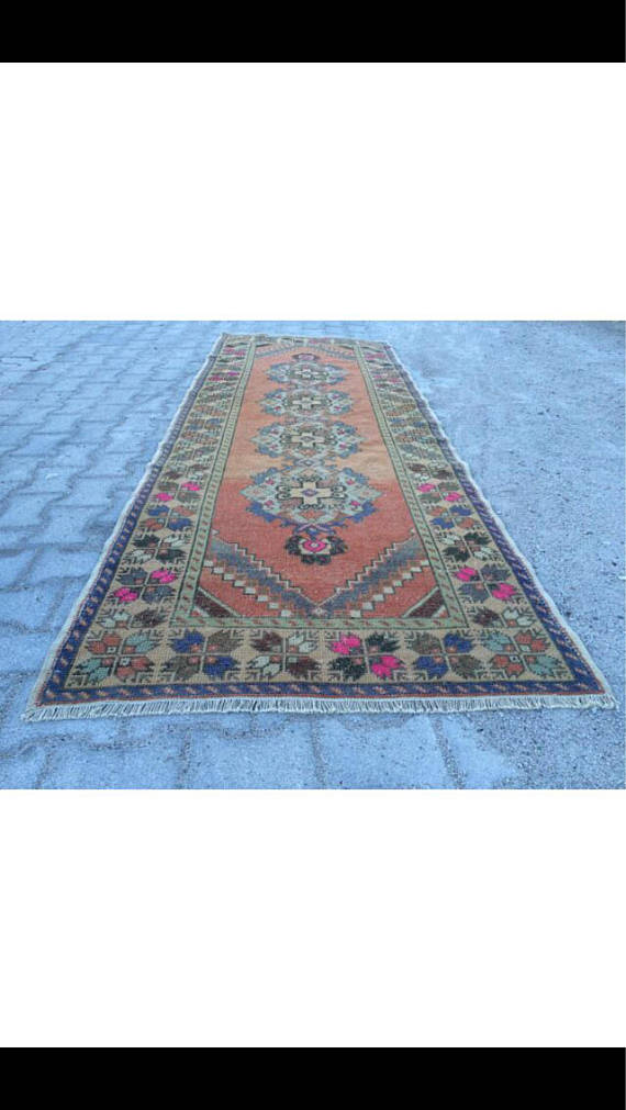 Vintage Handmade Turkish Rug $650