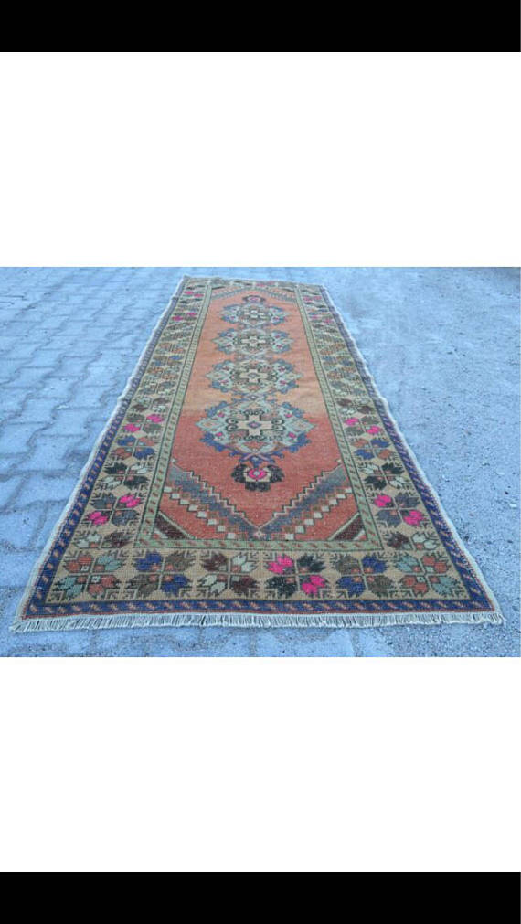 Vintage Handmade Turkish Rug $650