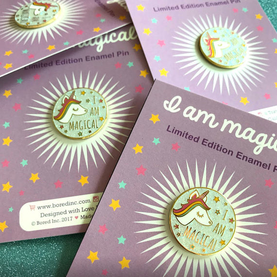 I Am Magical Enamel Pin