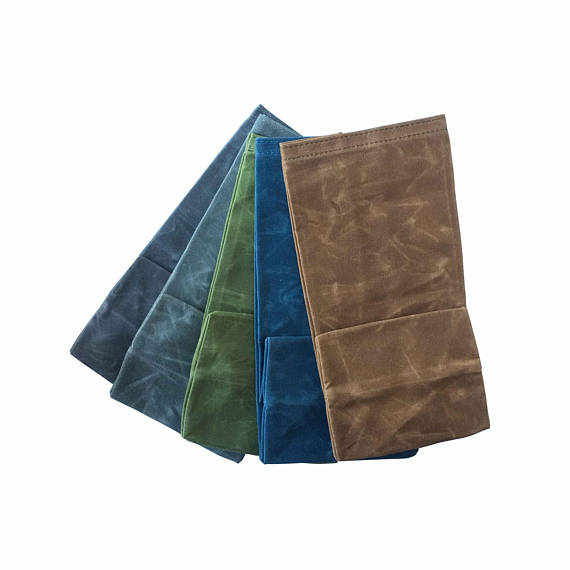 Waxed Canvas Lunch Sack