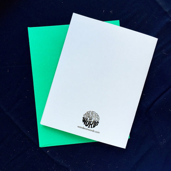 Wreath Christmas Card Pack 8-pack