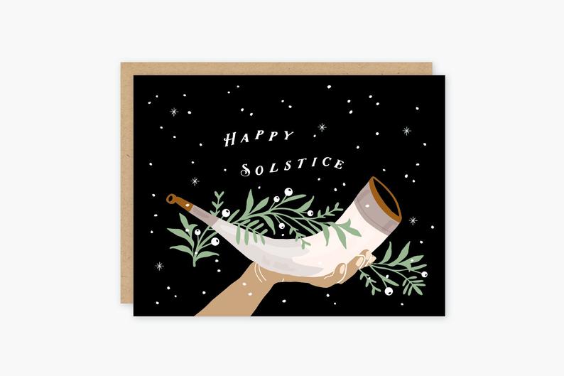 Happy Solstice Card