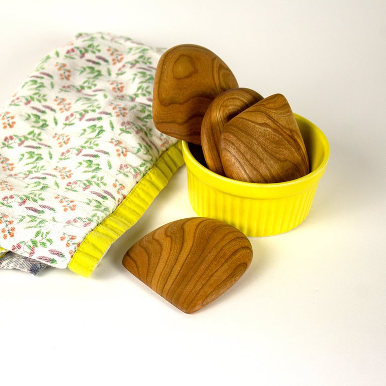Baker's Wooden Bowl Scraper